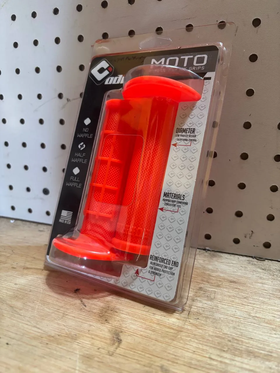 ODI Moto Half-Waffle Grips