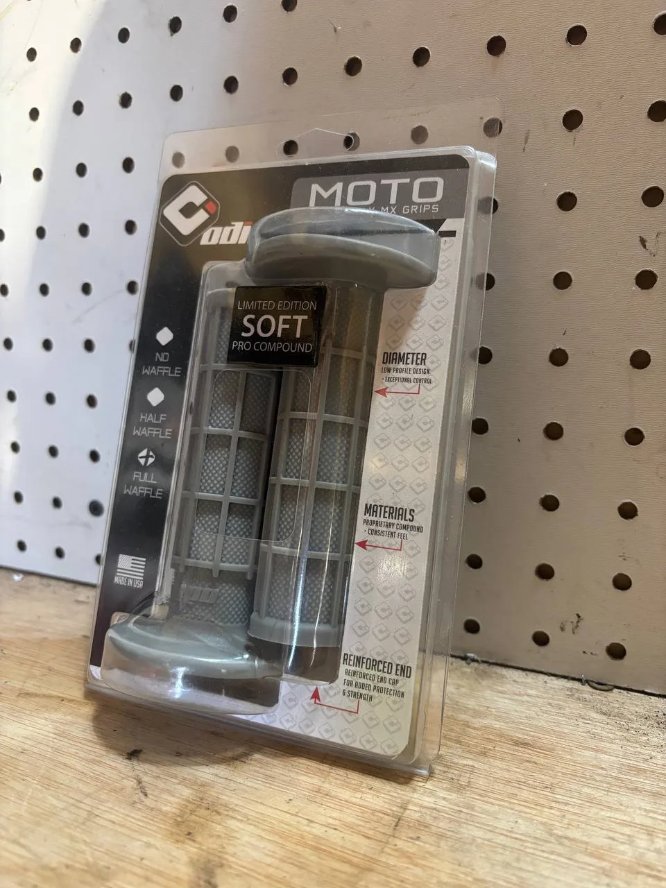 ODI Moto Half-Waffle Grips
