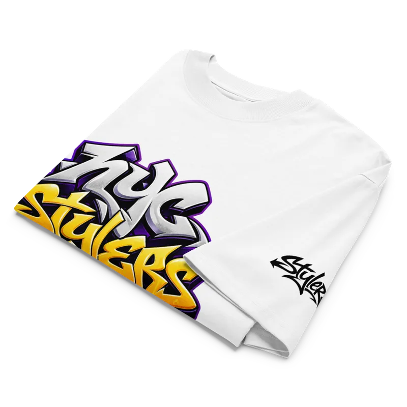 Blaster 2.0 oversized tee - front view